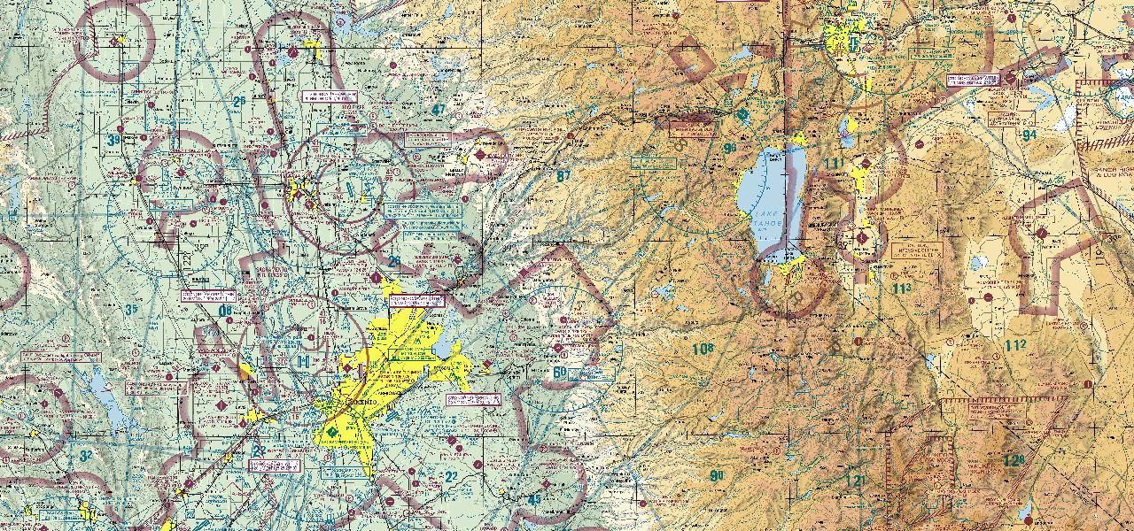 ZSX rendering a current FAA VFR sectional